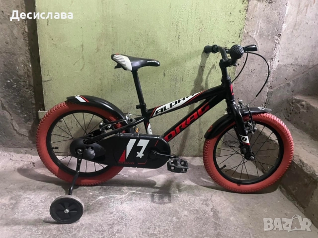 Drag Alpha 16” черно с червено, снимка 6 - Велосипеди - 54233987