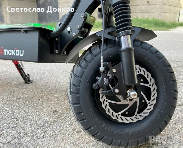 Голяма електрическа тротинетка 13", 8000W, 40A 72V, снимка 6 - Велосипеди - 54100975