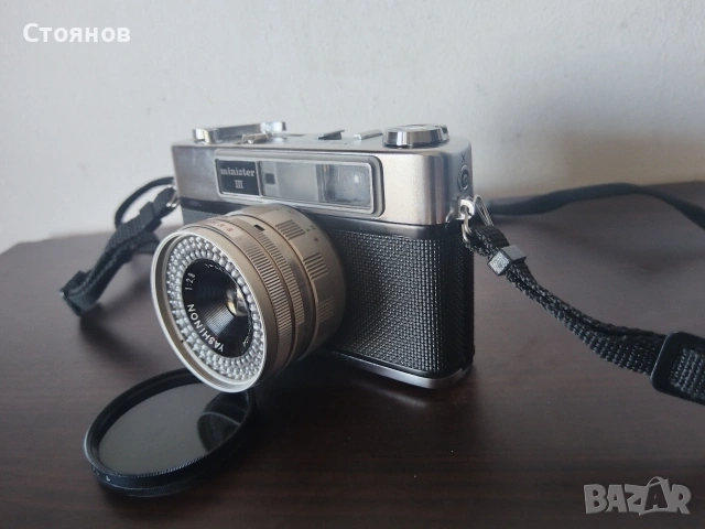 Камера YASHICA Minister III Japan, снимка 3 - Фотоапарати - 54760965