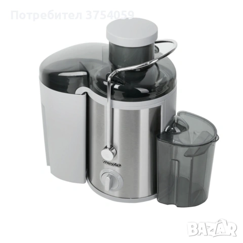 Компактна сокоизстисквачка Mesko MS 4126 - Здравословен сок за секунди – 600W мощност , снимка 11 - Сокоизстисквачки и цитрус преси - 55156364