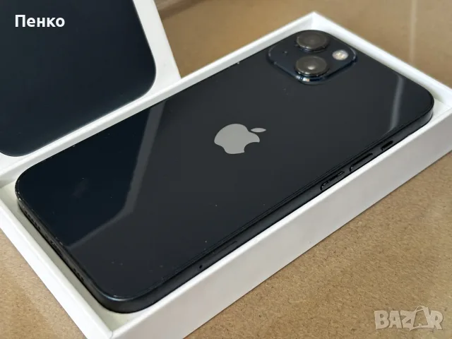 200€ iPhone 13 128GB – много запазен, отличен външен вид, с протектор, снимка 12 - Apple iPhone - 55483600