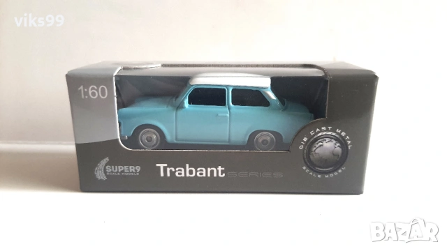 Метални колички Trabant 601 Welly, снимка 2 - Колекции - 54290773