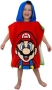Нова Детска кърпа пончо с качулка Super Mario за плаж и баня 55x50 см анимационен герой, снимка 2