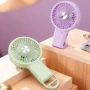 6631 Мини вентилатор със стойка за телефон, USB, 19 см, снимка 2