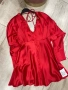 Къса сатенена рокля  asos , снимка 1
