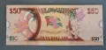 Гаяна
.50 долара
.2016 година.
UNC.
Юбилейна  50 години независимост., снимка 3