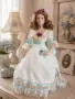 Порцеланова кукла Franklin Heirloom doll, снимка 1