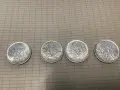 Френска монета от пет франка теглото 12 г сребро отличен състояние цена за брой, снимка 1