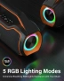 VUOPAX Преносим Bluetooth високоговорител безжичен, 200W пиков звук, DSP/TWS/AUX/TF/BT5.4, снимка 9
