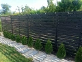 Оградно пано 180х180 Дървени оградни пана , дървена декоративна ограда за двор градина , снимка 1