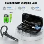 Atheewon Bluetooth слушалка с микрофон и ENC шумопотискане, снимка 5