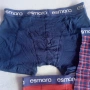 ЧИСТО НОВИ С ЕТИКЕТ M/L ESMARA НЕОБУВАНИ мъжки боксерки с грешен XL РАЗМЕР Men's Boxer Briefs Trunks, снимка 3