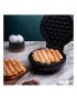 Гофретник за Bubble Waffle Rosberg R51442H 1000W, Черен, снимка 3