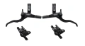 Комплект спирачки Shimano Deore BL-M4100/BR-MT410 2-бутални (L.1000mm1700MM), снимка 1