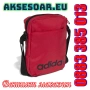 Практична малка и удобна за носене червена чантичка ADIDAS PERFORMANCE преносима компактна Чанта, снимка 16