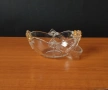 *Walther Glas* Германия овална кошничка от кристално стъкло, снимка 2