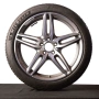Комплект 4броя Michelin Pilot Alpin 245/40 R19 98V DOT3816| Джанти AMG 8Jx19H2 ET43 A2134012000| Гум, снимка 4