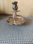 посребрен свещник, снимка 3
