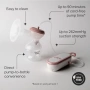 Нова Tommee Tippee електрическа помпа за кърма гърди USB 24мм 2 режима 9 нива, снимка 4