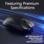 AJ139P V3 безжична геймърска мишка 24K DPI RGB, снимка 4