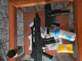 Пакет 2 броя пистолети играчки за изстрелване на пластмасови топчета, снимка 2