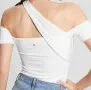 Топ Guess, размер С, бял цвят, снимка 2