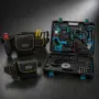 Комплект акумулаторни инструменти BOXER BX-187 4в1 + ПОДАРЪК многофункционална работна чанта., снимка 8