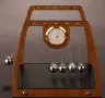 Декоративен часовник с Люлка на Нютон – Перпетуум мобиле, снимка 5