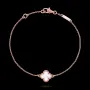 Van Cleef & Arpels VCA Rose Gold Mother of Pearl Sweet Alhambra Дамска Гривна, снимка 2