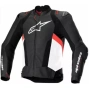 КОЖЕНО МОТО ЯКЕ ALPINESTARS Missile V3 Airflow BLK/WHT/RD, снимка 2