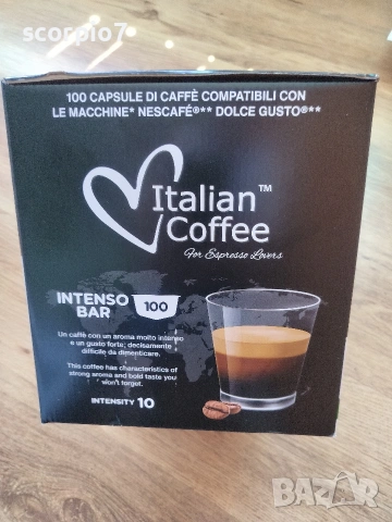 Italian coffe espresso dolce gusto капсули , снимка 2 - Кафемашини - 54910747