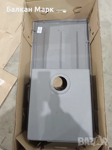 Мивка за вграждане Respekta Cleveland (FEAN100R16) – Сива, снимка 7 - Мивки - 53976072