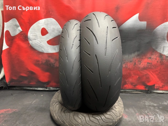120 70 17 / 190 55 17, Мото гуми, Bridgestone BattlaxHyperSport, снимка 2 - Гуми и джанти - 54634407