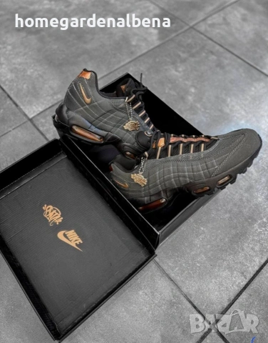 Маратонки Nike Air Max 95 – Икона с бронзов блясък! 👟🖤🥇
