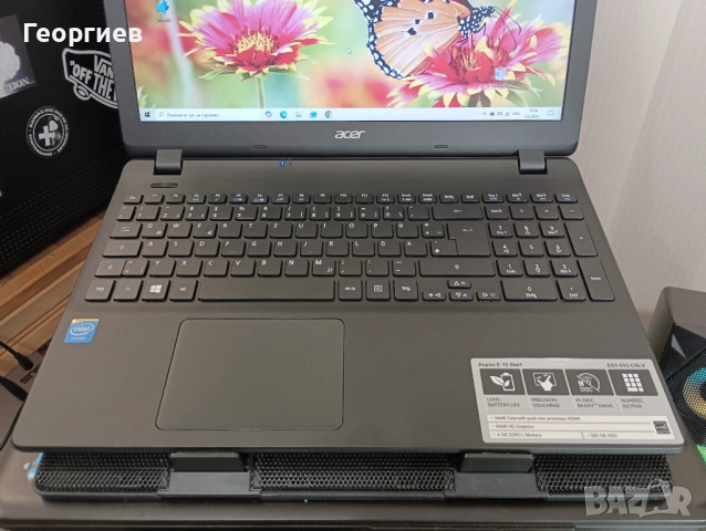 Лаптоп Acer Aspire ES1-512 - 15,6", снимка 2 - Лаптопи за дома - 54764341