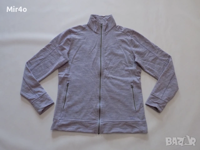 горнище icebreaker merino wool яке худи блуза фанела суичър елек туризъм планина дамско оригинално M