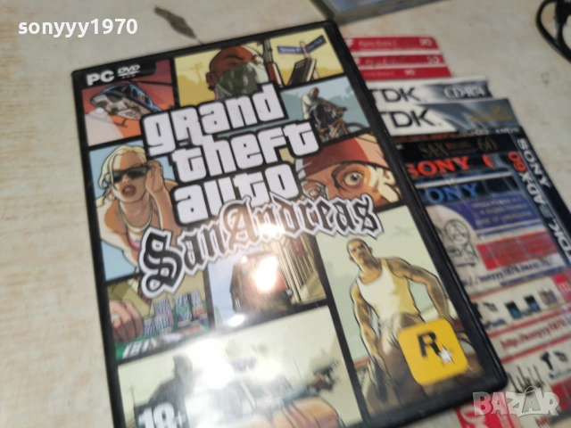 SAN ANDREAS 0605261741H1E3R, снимка 2 - Игри за PC - 54442491