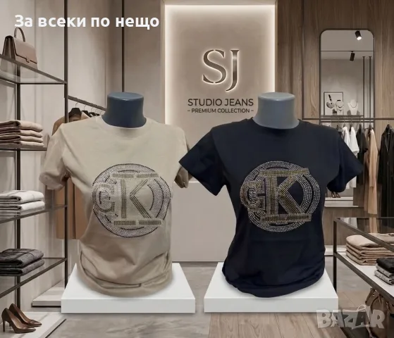 Calvin Klein Дамска Тениска👚Дамска Блуза С Къс Ръкав Келвин Клайн Kод Gift20