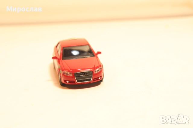 BUSCH H0 1/87 AUDI A4 КОЛИЧКА МОДЕЛ, снимка 4 - Колекции - 54114078
