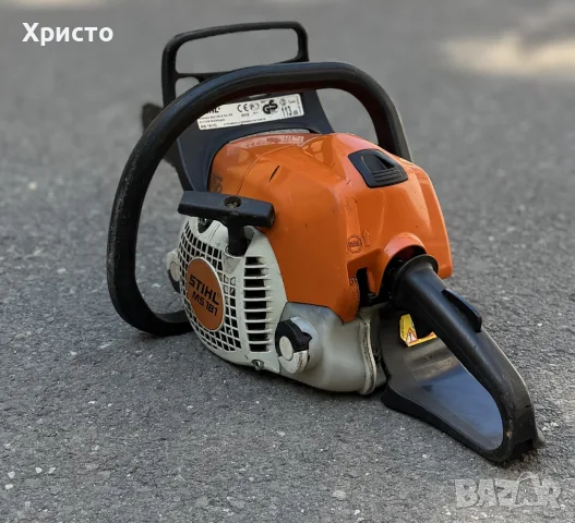 Бензинов моторен трион STIHL MS 181, 31.8cc, 2.0 HP, 35 см шина, снимка 5 - Градинска техника - 55574070