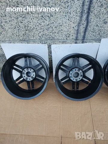 17" оригинални AMG джанти за Мерцедес, спорт пакет, 5х112, ц.о. 66,6, снимка 11 - Гуми и джанти - 55534529