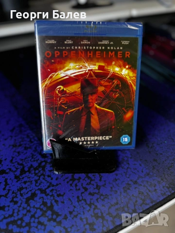 Oppenheimer(Опенхаймер) Blu-ray чисто нов и запечатан(без бг субтитри)