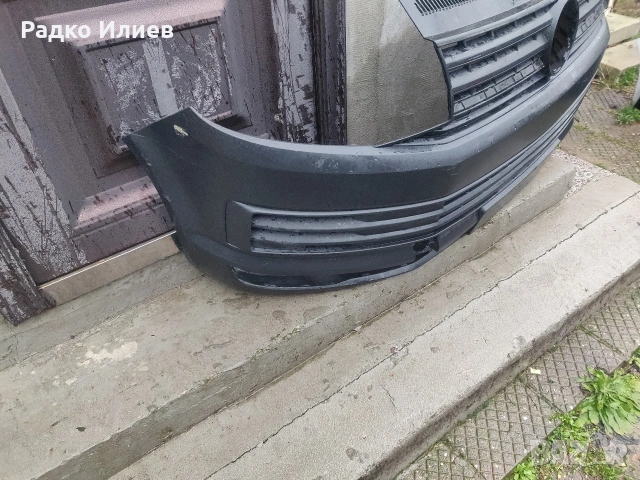 Предна Броня Оригинална за Volkswagen Transporter T6 2016-2022, снимка 4 - Части - 54286180