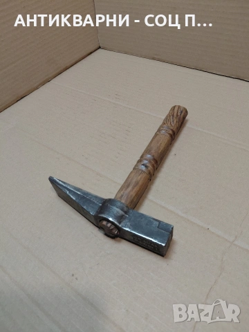 Соц Стар Чисто Нов Каменоделски Чук 0.750кг. НОМЕР 1710., снимка 3 - Антикварни и старинни предмети - 54233727