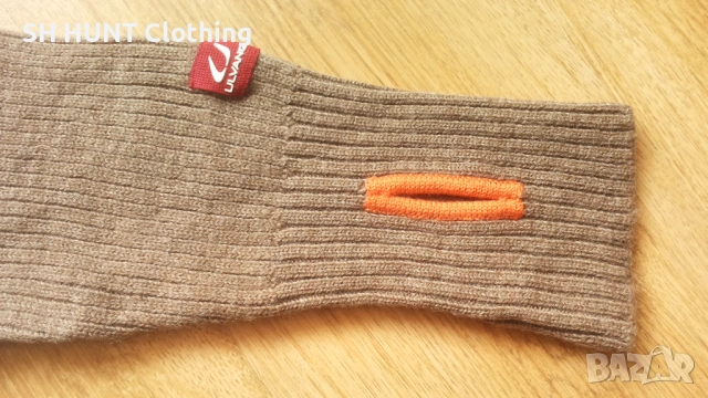 ULVANG 100% WOOL Sweater 1/2 Zip размер M за лов риболов блуза 100% Вълна - 2682, снимка 6 - Екипировка - 54755685
