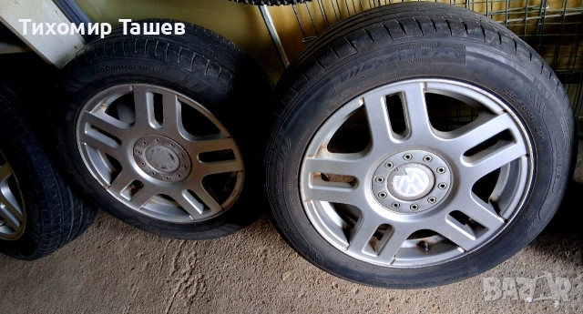 Алуминеви Джанти с гуми 205/55/16R , снимка 7 - Гуми и джанти - 54725381