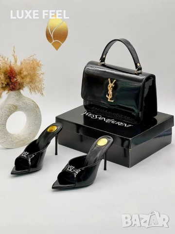 Yves Saint Laurent ⚜️Дамски Чехли 36-41н , снимка 3 - Чехли - 55254458