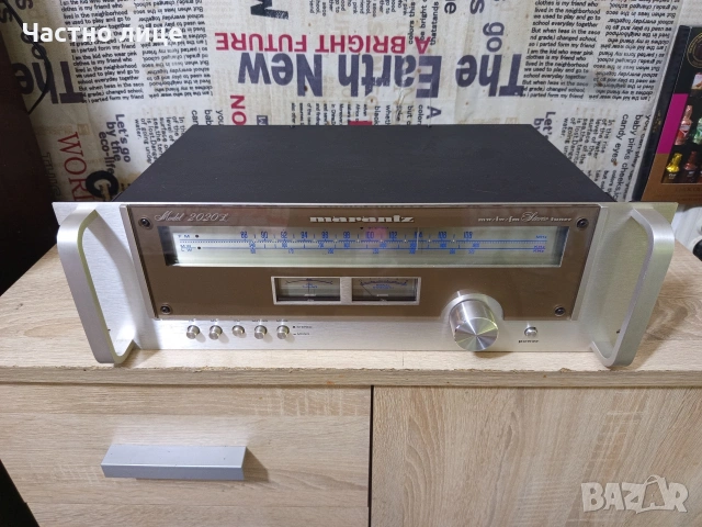 "Marantz"2020L Винтидж Стерео Тунер, снимка 2 - Ресийвъри, усилватели, смесителни пултове - 54815067