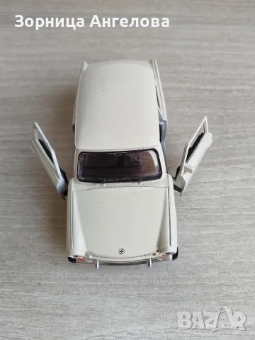 15 евро. „Колекционерски модел Welly Trabant, метален, дължина 11 см, запазен, без кутия.“
WELLY 
, снимка 4 - Колекции - 55494308