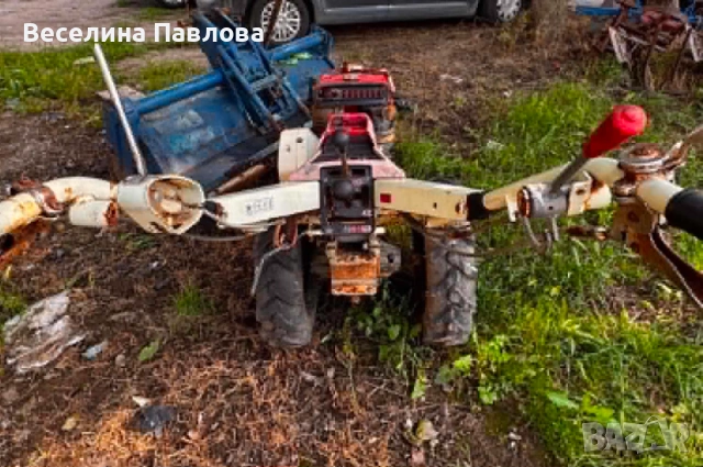Японски дизелов мотоблок Yanmar  + фреза и загърляч, снимка 6 - Селскостопанска техника - 54849440